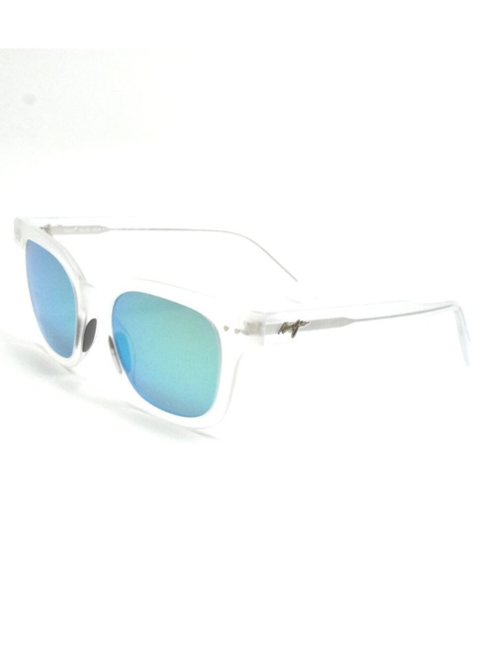 Maui Jim Shore Break MJ 822-05CM Frosted Crystal / Maui Green Lens